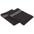 thumbnail image 1 of Pillowcases Microfiber,Embroidered REGAL Design, 2-Piece Set Covers, 15 Colors Black/White / King, 1 of 2