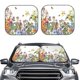thumbnail image 2 of Fotbe Herbs and Wildflowers Juego de 2 Piezas de Parasoles para Parabrisas | Bloqueador Solar para Auto | Accesorios Plegables para Protección Solar Interior-Large, 2 of 6