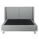 thumbnail image 2 of Box Base Cama Individual + Cabecera Milan Gris, 2 of 8
