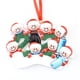 thumbnail image 1 of Resina De Navidad Navidad Familia Diy Bendiciones Escritas A Mano Colgantes De Muñeco De Nieve Regalo Para Amigo O Familia Advancent HA040823-49, 1 of 6