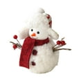 thumbnail image 4 of Decoración de mesa de muñeco de nieve navideño Decoración de mesa navideña Decorativa Festiva S, 4 of 9