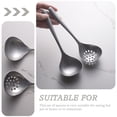 thumbnail image 3 of Miangastore Korean Retro Style Soup Ladle Skimmer Set Grey 1Set 6.7X2.2In, 3 of 7