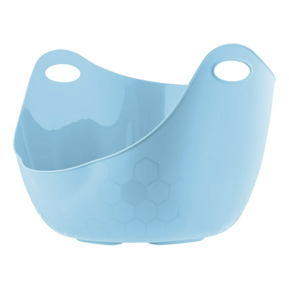 IRIS Flexi Cat Litter Pan with Handles and Pour Spout, Blue