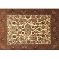 thumbnail image 1 of Ahgly Company Indoor Rectangle Persian Brown Traditional Area Rugs, 7' x 10', 1 of 4