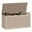 Light Brown, variant on 100 Gallon Waterproof Large Resin Deck Box Indoor Outdoor Lockable Storage Container For Patio Furniture Cushions Garden Tools, Box, Cabinet, Rack for Outdoor Storage