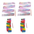 thumbnail image 1 of Gymnastics Dance Ribbons Satin Rhythmic Ribbon with 30cm Stick for Kids and Adults, Artistic Dance Streamers for Gymnastics, Ballet, Circus, and Performance Props, 1 of 8