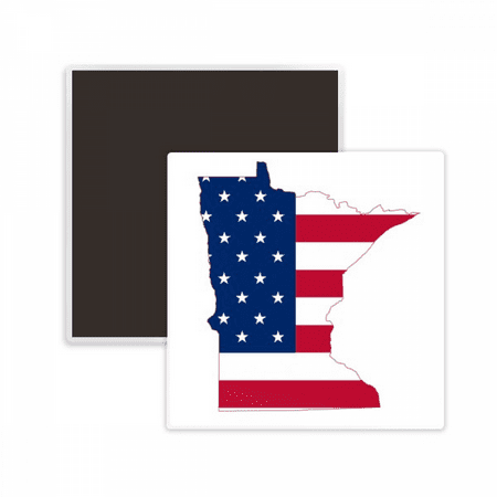 

Minnesota Square Ceracs Fridge Magnet Keepsake Memento