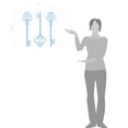 thumbnail image 2 of Antique Skeleton Keys Removable Home Wall Decal Stickers, 2 of 4