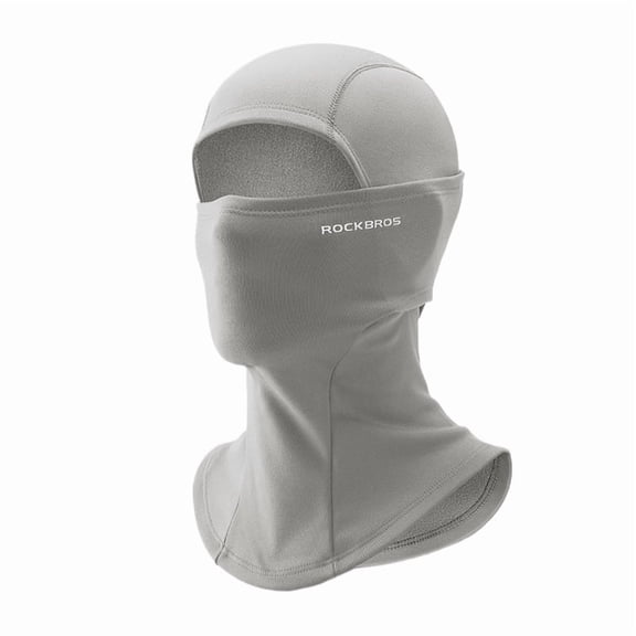 ROCKBROS Balaclava Full Face Mask Outdoor Winter Ski Headgear Unisex Warm & Windproof Fleece High Elasticity Thicken Ninja Mask