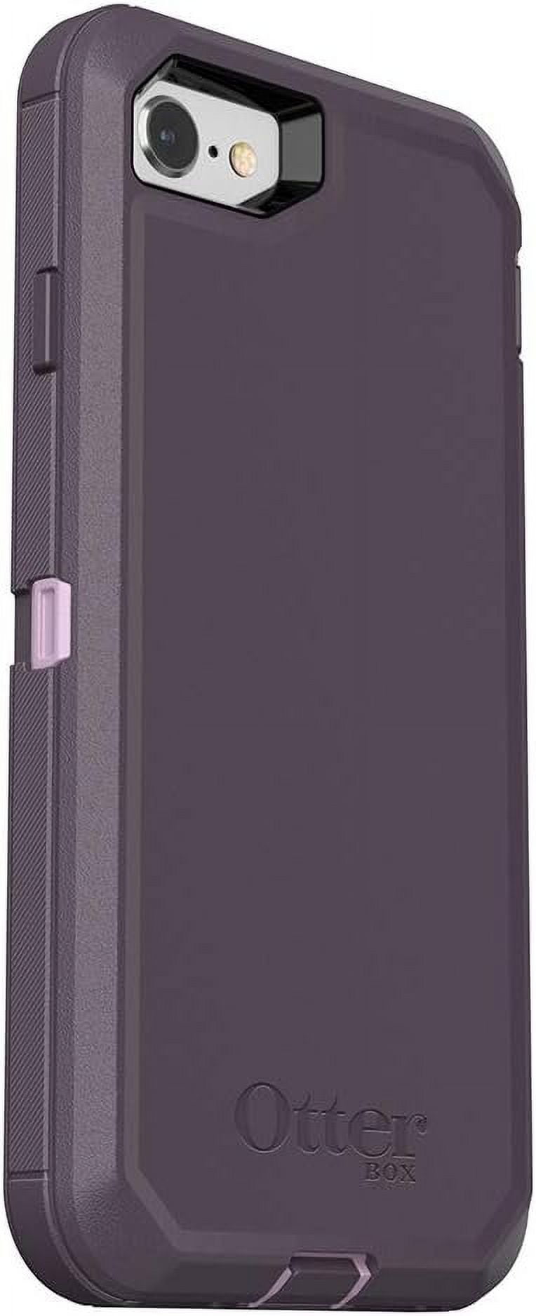 OtterBox DEFENDER SERIES Case for iPhone SE 3rd and 2nd gen and iPhone 8/7 - PURPLE NEBULA WINSOME ORCHID/NIGHT PURPLE