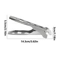 thumbnail image 3 of Boreal Craft Backpacking Pot Clamp Pot Lifter Camping Hot Dish Plate Holder | Backpacking Scalding Multifunctional Pot Clamp Picnic Pot Clamp With Handle Bread Clips Chips Clips Variety Pack Metal, 3 of 7