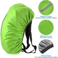 thumbnail image 3 of HUGFEGWE Waterproof Backpack Rain Cover, Non-Slip Backpack Cover with Vertical Reflective Strap Stay Dry for Hiking, Camping, Hunting CA919-70132, 3 of 5