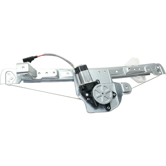 Window Regulator Compatible For 2004-2008 Chrysler Pacifica Rear, Right Passenger Power With Motor