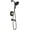 Matte Black / Champagne Bronze, variant on Delta T144855-BL-I Albion Monitor 14 Series Tub And Shower Trim Package - Black