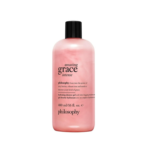 Gel de ducha hidratante intenso Amazing Grace de Philosophy para unisex - Gel de ducha de 16 oz