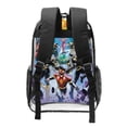 thumbnail image 6 of Clear Backpack for Mighty Morphin Power Rangers Heavy Duty for School Work Women Men Transparent Bookbag backpack Stadium Approved See Through Backpack, 6 of 6