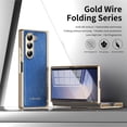 thumbnail image 6 of Allytechgroup Case for Samsung Galaxy Z Fold 7 with Screen Protector, Lens High Out Protection Non-Greasy Upgraded Anti-Drop Shockproof Protective Back Cover for Samsung Galaxy Z Fold 7, Blue, 6 of 12