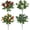 Blue-6PCS, variant on Artificial Berry Stems Christmas Red/Blue/White/Orange Fruit Berry Bouquet for Decorating Holly Berry Picks Fruit Fake Silk Flowers Home Decorative Party Wedding (6 Pack)