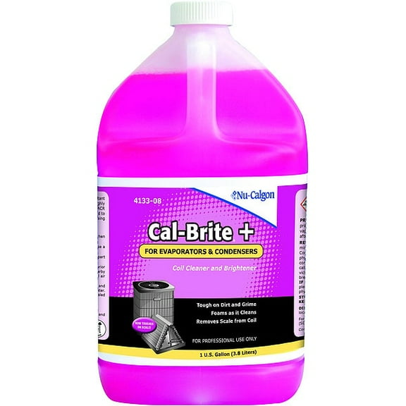 Nu-Calgon Industrial Coil Cleaner and Brightener, 1 gal