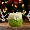 thumbnail image 6 of XYAIYT Aromatherapy Candle Christmas Tree Decorations Reindeer Pillar Wax with Subtle Clean Burn Long Lasting for Vacation Home Decor Festive Gatherings and Cozy Ambiance 2.6in Mint Green, 6 of 6