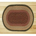 thumbnail image 2 of Capitol Earth Rugs 04-057 Burgundy-Gray-Creme Jute Braided Rug, 2 of 3