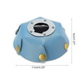 thumbnail image 3 of AOOOWER Warm Atmosphere Decorative Light Pu Lampshade Cover Camping Accessories One-piece Design LED Spotlight Protectiv, 3 of 11