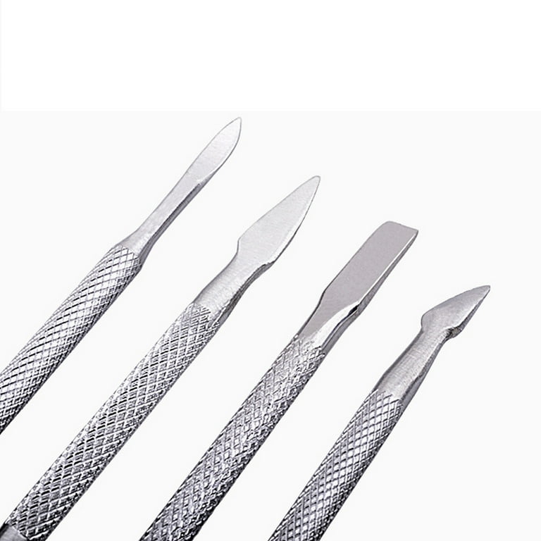 Dr.Pedi Cuticle Pusher and Cutter Set, 4-Piece Stainless Steel photo 5