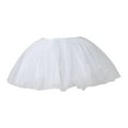 thumbnail image 4 of de de tul para mujer en capas Adultos Cosplay Vestido de baile de ballet Traje Enagua de tul clásico para traje de playa Ensayo Escenario , Blanco Soledad Falda tutú de tul para mujer, 4 of 9