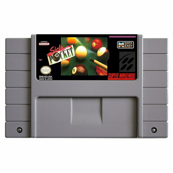 SNES Games Cartridge Side Pocket
