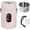 1200ml-Pink, variant on Multifunctional Health Pot, 500W Portable Mini Electric Cooker with Ceramic Glaze Inner & Steamer, Small Slow Cooker with 12-Hour Reservation, for Porridge, Rice, Soup & Steaming (1200ml-Green)
