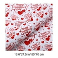 thumbnail image 3 of Tyidzon Valentines Wrapping Paper, Gift Wrapping Paper for Gift Wrapping Boxes DIY Crafts Birthday Holiday Wedding Party Decoration 19.6x27.5 Inch, 3 of 7