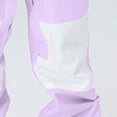 thumbnail image 6 of HCNTES Children's Waterproof Snow Bibs Toddler Adjustable Strap Overalls Warm Winter Ski Pants for Outdoor Play(Light Purple,8-9 Years), 6 of 7
