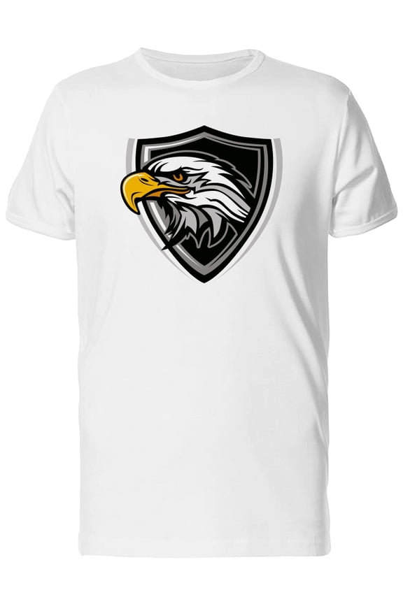 Eagle Head Mascot, Retro T-Shirt Men -Image by Shutterstock, Male Medium