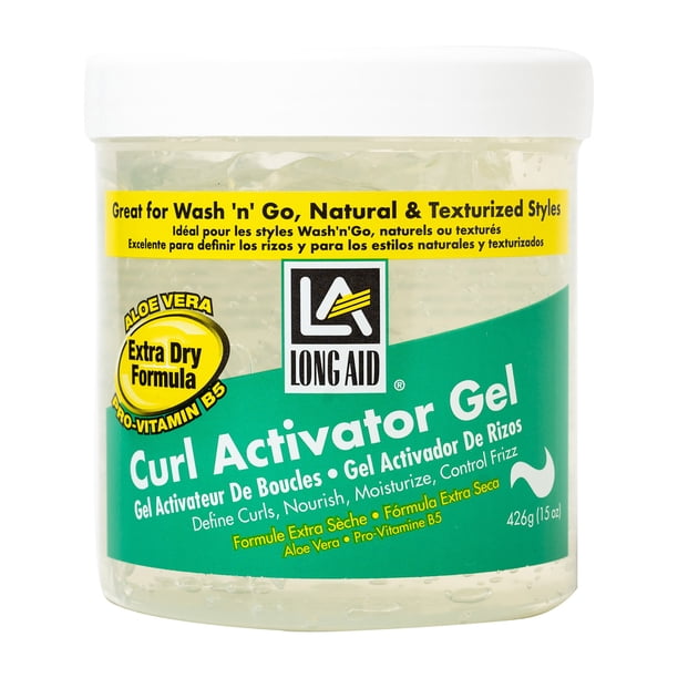 Ampro Long-Aid Gel Activador, Gel Capilar, Extra Seco, 425 g