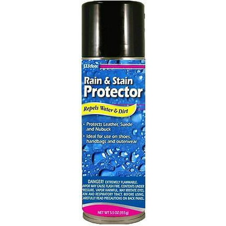 J.T. Foote Rain & Stain Protector Leather, Suede & Nubuck Waterproof (Best Suede Protector Spray)