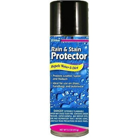 J.T. Foote Rain & Stain Protector Leather, Suede & Nubuck Waterproof (Best Leather Jacket Protector Spray)