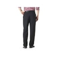 thumbnail image 3 of Haggar Men's E-CLO Stria Pleat Front Dress Pant Classic Fit HD00219, 3 of 6