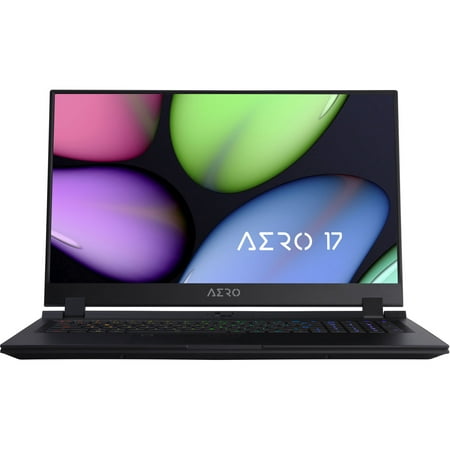 Gigabyte AERO 17 Gaming and Entertainment Laptop (Intel i7-10870H 8-Core, 32GB RAM, 1TB PCIe SSD, 17.3" Full HD (1920x1080), NVIDIA RTX 3060, Fingerprint, Wifi, Bluetooth, Webcam, 1xHDMI, Win 10 Home)