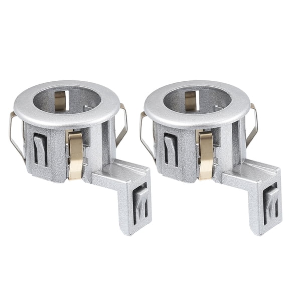 2 Pcs Parking Sensor Retainer Holder Compatible for Honda Odyssey 2011-2017 Durable Silver Tone