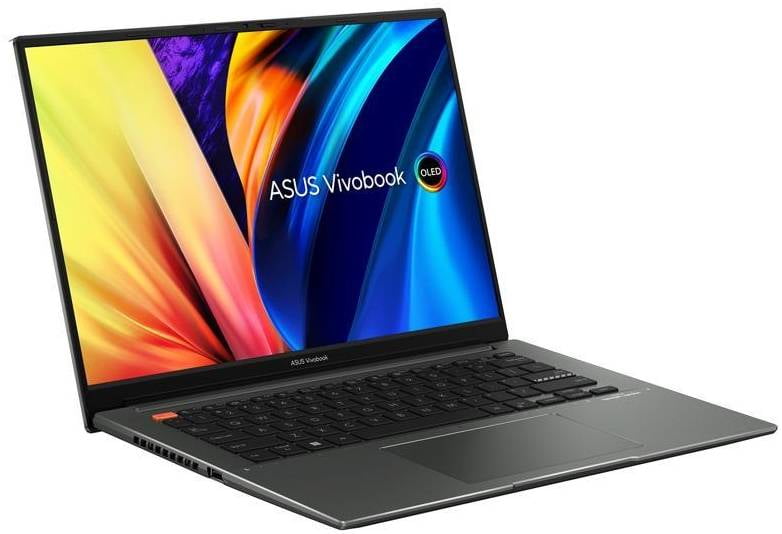 ASUS Vivobook S 14X 14.5" 2.8K OLED Intel Core i7-12700H 2.30 GHz 12GB 512GB SSD Intel Iris Xe Windows 11 Home Laptop, Black - S5402ZA-IS74