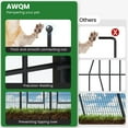 thumbnail image 6 of AWQM 32'' Dog Playpen Indoor/Outdoor, 6 Panels Metal Dog Fence with Doors, Portable Pet Dog Cage Outdoor Exercise Pen, Foldable Puppy Playpen Kennel for Garden Yard, RV Camping, 6 of 8