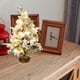 thumbnail image 2 of Mini adornos para árbol de Navidad, decoración de Navidad y Año Nuevo con cadena de LED artificiales para blanco, 2 of 7