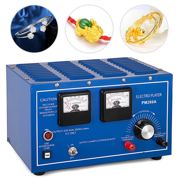 VEVOR Jewelry Plating Rectifier 30A Platinum Gold Silver Rhodium