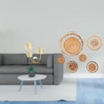 thumbnail image 2 of Estatua de figura,Estatuas de hojas y flores de metal,esculturas decorativas,Figuras decorativas para el hogar,para estante,mesa o vitrina.,Manualidades de pared,Decoración de pared colgante., 2 of 8
