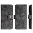 thumbnail image 3 of GSA Luxury Leather Lite Series Flip Wallet Case For Samsung Galaxy S9 - Black, 3 of 5