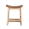 thumbnail image 4 of Powell Furniture D1020B16CS Dale Saddle Bar Stool Natural Wood, 4 of 10