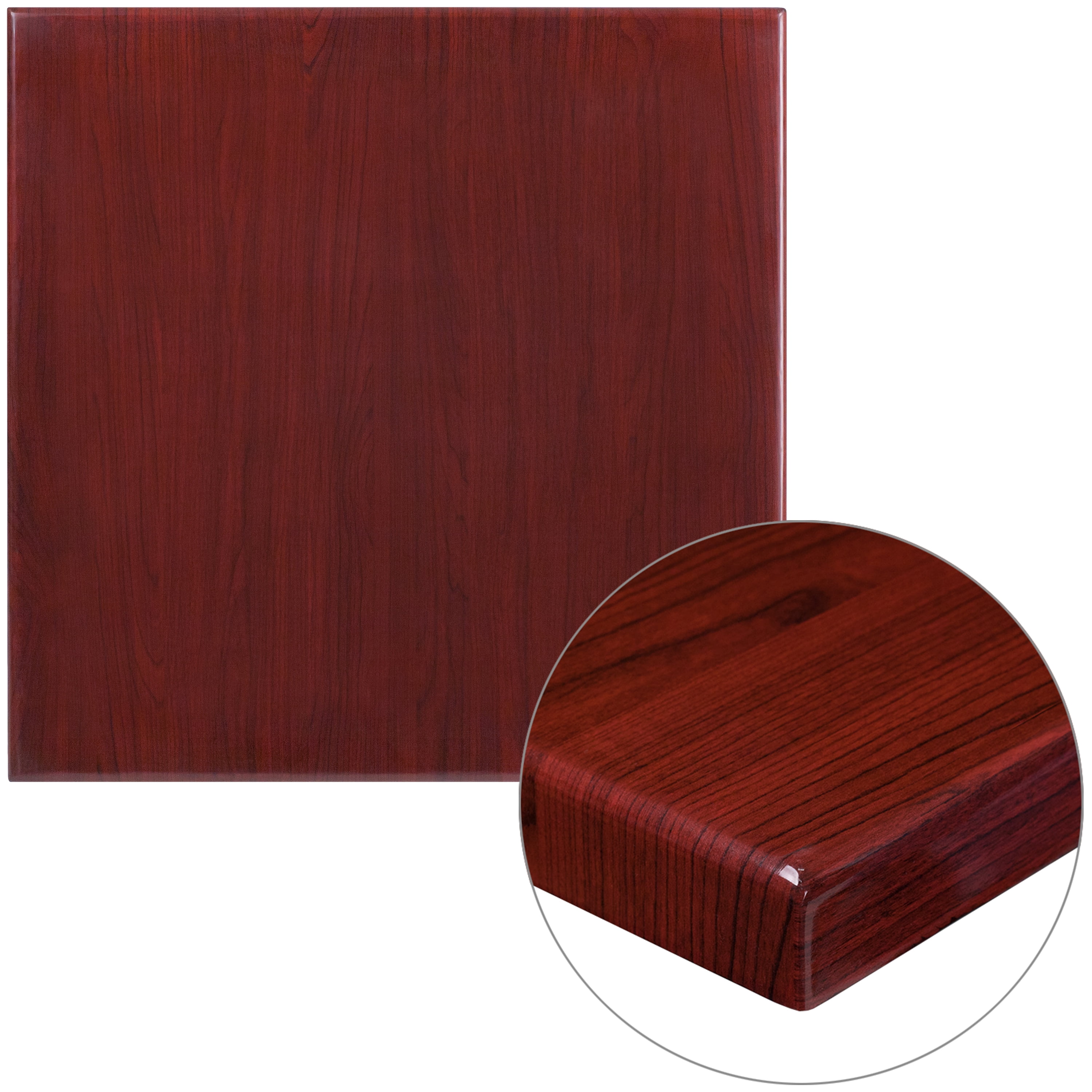 Flash Furniture 30'' Square Resin Table Top, Multiple Colors