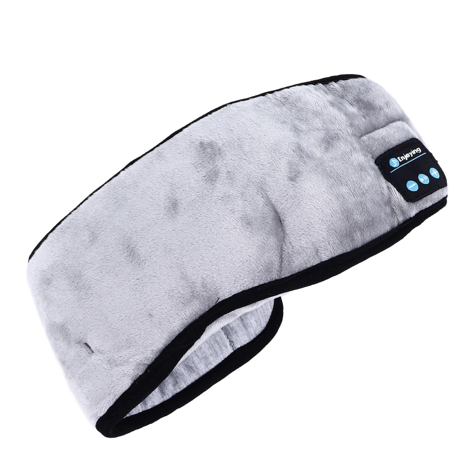 YAHHU Bluetooth Sleep Eye Patch – Ultra‑Soft Velvet, Wireless Music & Call Headphones for Travel, Meditation & Nighttime Use