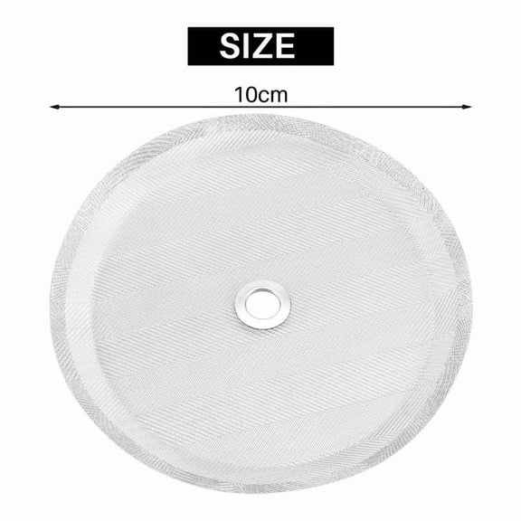 Quaqdae French Press Replacement Filter Screen Reusable Stainless Steel Mesh for Bodum Coffee Makers
