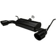 thumbnail image 1 of Fits 2007-2018 Jeep Wrangler JK Magnaflow Performance Exhaust System Kit 15160 MF Series Axle Back System; Stainless Steel; With Muffler; 2-1/2 Inch Pipe Diameter; Single Exhaust With Dual Exit, 1 of 3